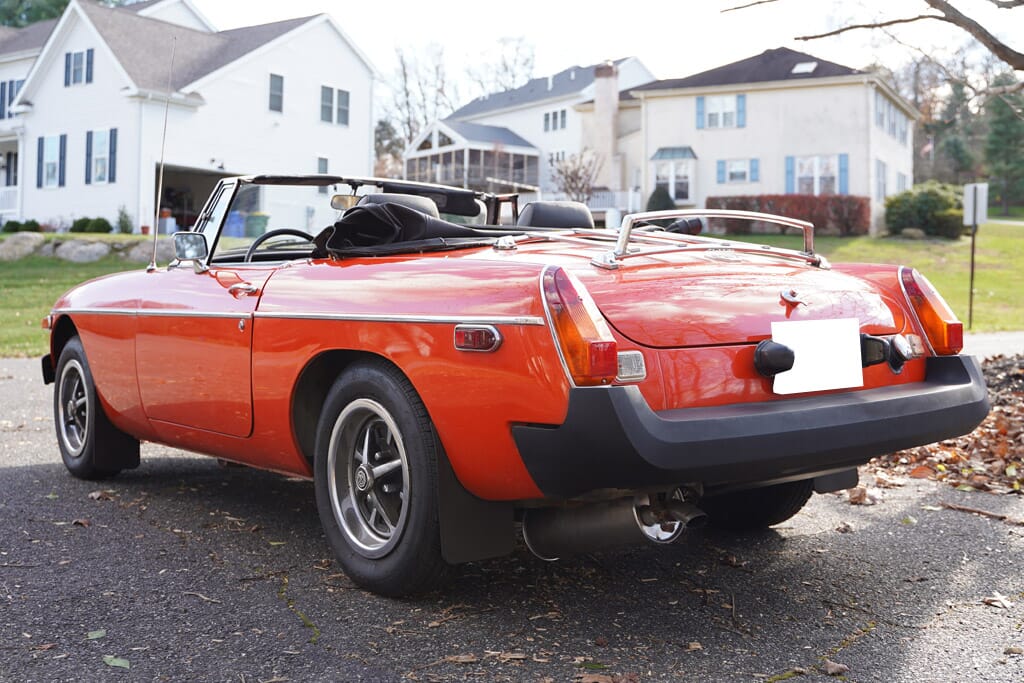 1980 MG MGB MK IV 34k Original Miles for sale